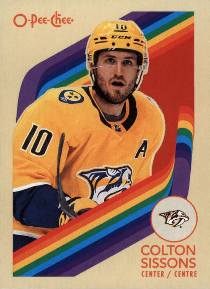 #296 Colton Sissons - Nashville Predators - 2023-24 O-Pee-Chee - Retro Hockey