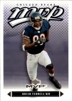 #296 David Terrell - Chicago Bears - 2003 Upper Deck MVP Football
