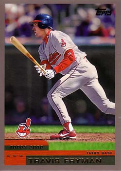 #297 Travis Fryman - Cleveland Indians - 2000 Topps Baseball