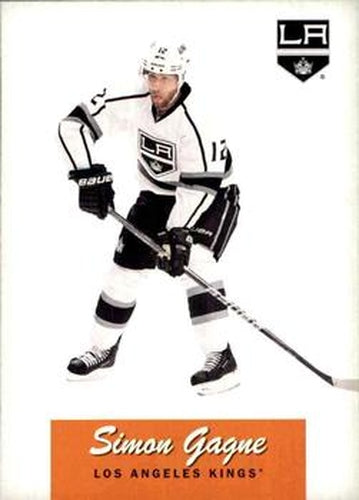 #297 Simon Gagne - Los Angeles Kings - 2012-13 O-Pee-Chee - Retro Hockey