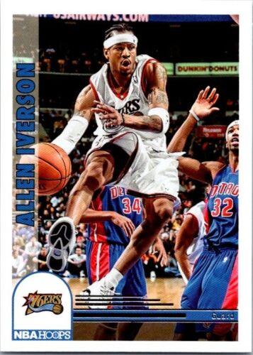 #297 Allen Iverson - Philadelphia 76ers - 2022-23 Hoops Basketball
