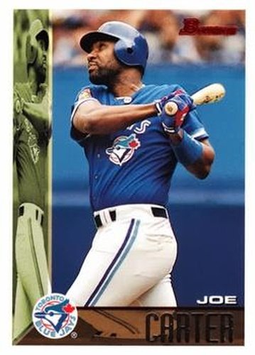 #297 Joe Carter - Toronto Blue Jays - 1995 Bowman Baseball