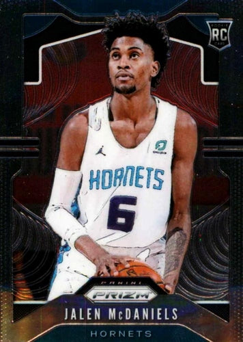 #297 Jalen McDaniels - Charlotte Hornets - 2019-20 Panini Prizm Basketball