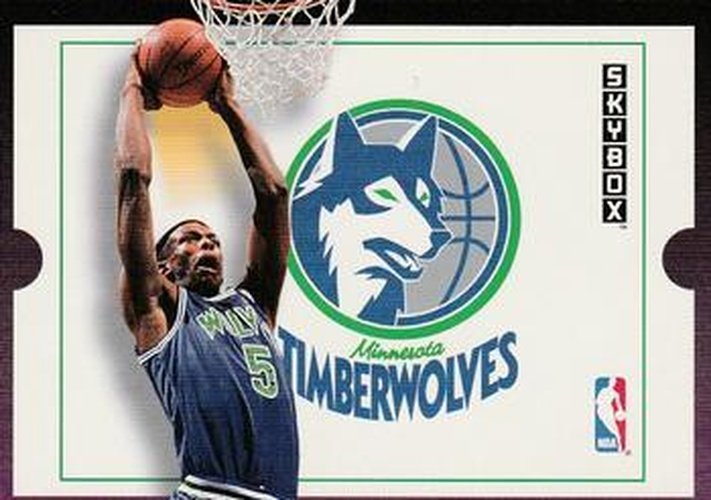 #297 Doug West - Minnesota Timberwolves - 1992-93 SkyBox Basketball