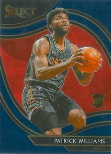 #297 Patrick Williams - Chicago Bulls - 2020-21 Panini Select - Blue Basketball