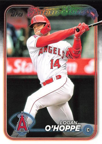 #298 Logan O'Hoppe - Los Angeles Angels - 2024 Topps Baseball