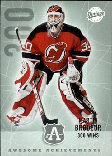 #298 Martin Brodeur - New Jersey Devils - 2002-03 Upper Deck Vintage Hockey