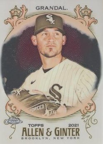 #298 Yasmani Grandal - Chicago White Sox - 2021 Topps Allen & Ginter Chrome Baseball