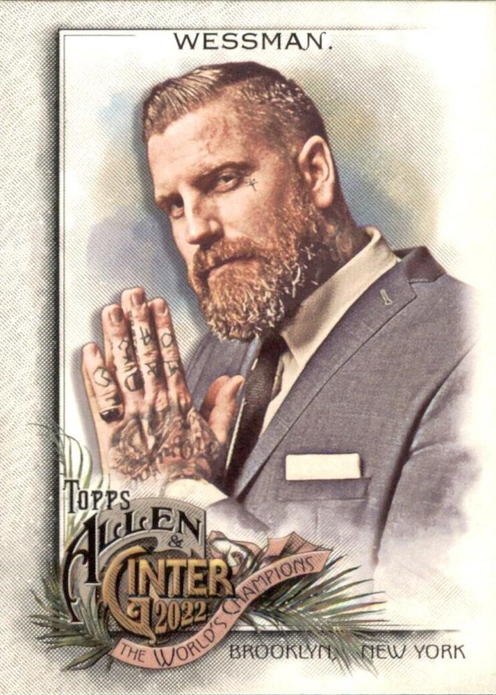 #298 Luke Wessman - 2022 Topps Allen & Ginter Baseball