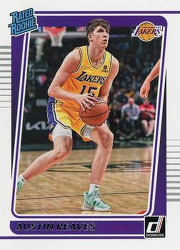 #298 Austin Reaves - Los Angeles Lakers - 2021-22 Panini Chronicles Basketball