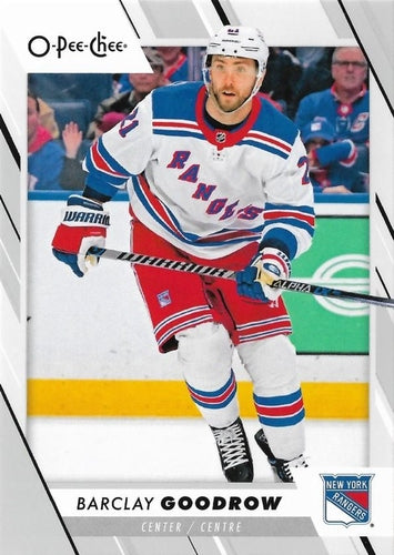 #298 Barclay Goodrow - New York Rangers - 2023-24 O-Pee-Chee Hockey