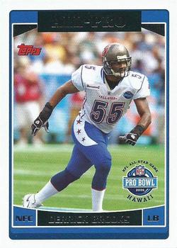 #299 Derrick Brooks - Tampa Bay Buccaneers - 2006 Topps Football