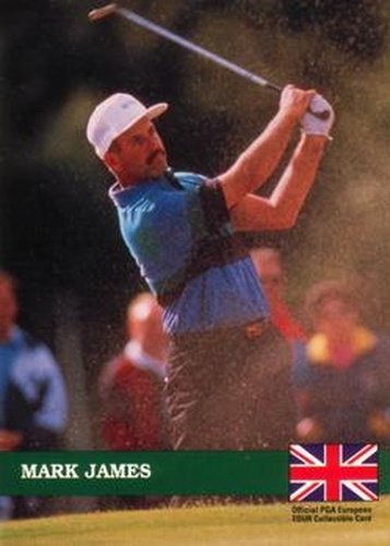 #E19 Mark James - 1992 Pro Set PGA Tour Golf