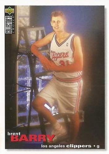 #299 Brent Barry - Los Angeles Clippers - 1995-96 Collector's Choice Basketball