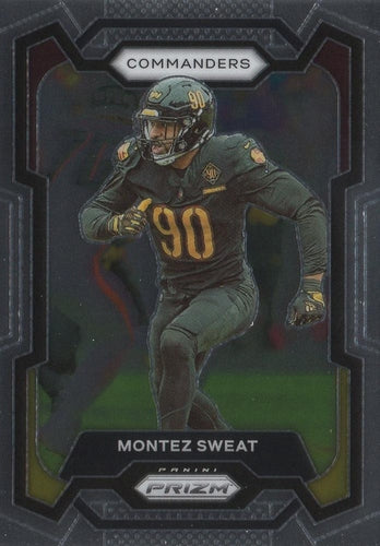 #299 Montez Sweat - Washington Commanders - 2023 Panini Prizm Football