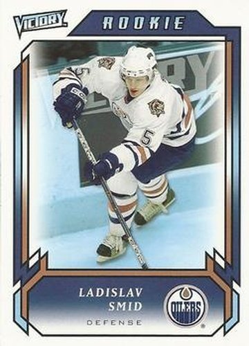 #299 Ladislav Smid - Edmonton Oilers - 2006-07 Upper Deck Victory Update Hockey
