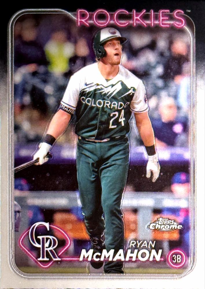 #299 Ryan McMahon - Colorado Rockies - 2024 Topps Chrome Baseball