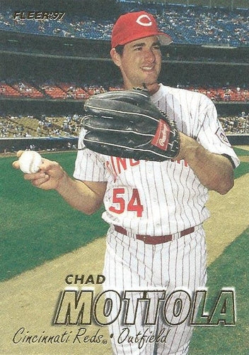 #299 Chad Mottola - Cincinnati Reds - 1997 Fleer Baseball