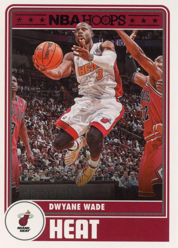 #299 Dwyane Wade - Miami Heat - 2023-24 Hoops Basketball