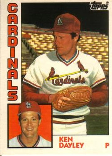#29T Ken Dayley - St. Louis Cardinals - 1984 Topps Traded Baseball