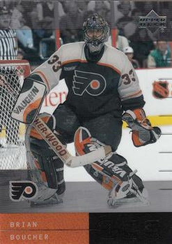 #29 Brian Boucher - Philadelphia Flyers - 2000-01 Upper Deck Ice Hockey