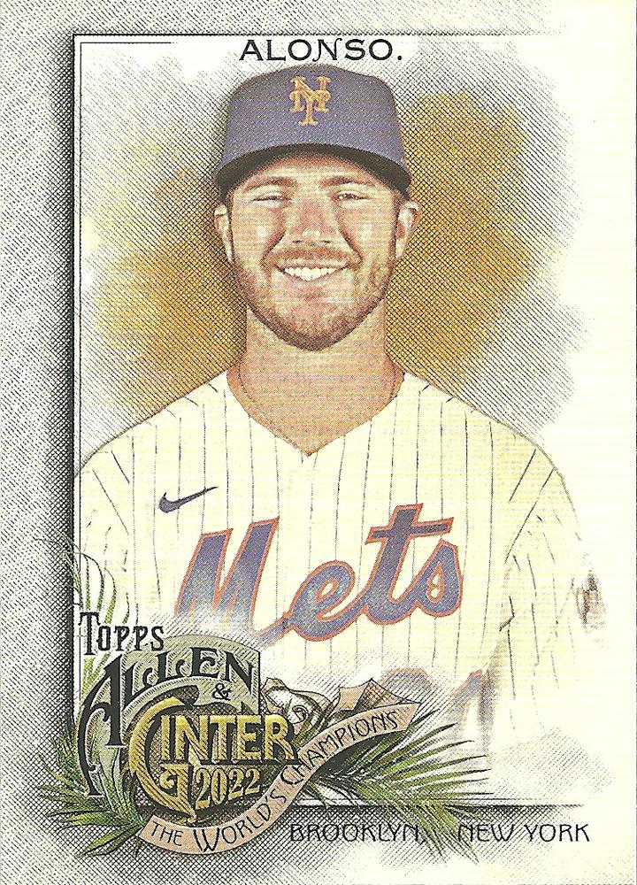 #29 Pete Alonso - New York Mets - 2022 Topps Allen & Ginter Baseball