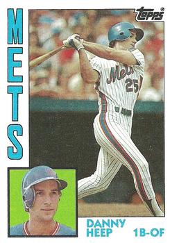 #29 Danny Heep - New York Mets - 1984 Topps Baseball