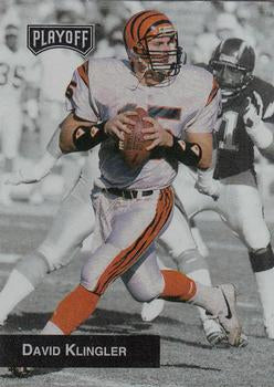 #29 David Klingler - Cincinnati Bengals - 1993 Playoff Football