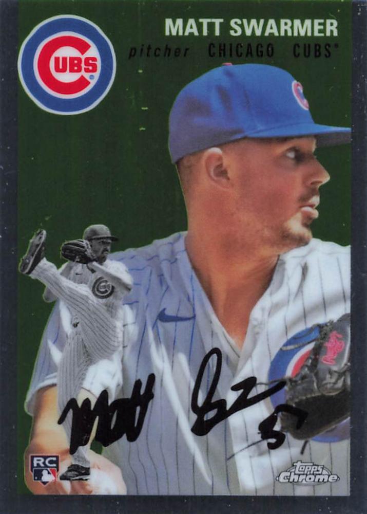 #29 Matt Swarmer - Chicago Cubs - 2023 Topps Chrome Platinum Anniversary Baseball
