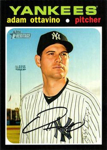 #29 Adam Ottavino - New York Yankees - 2020 Topps Heritage Baseball