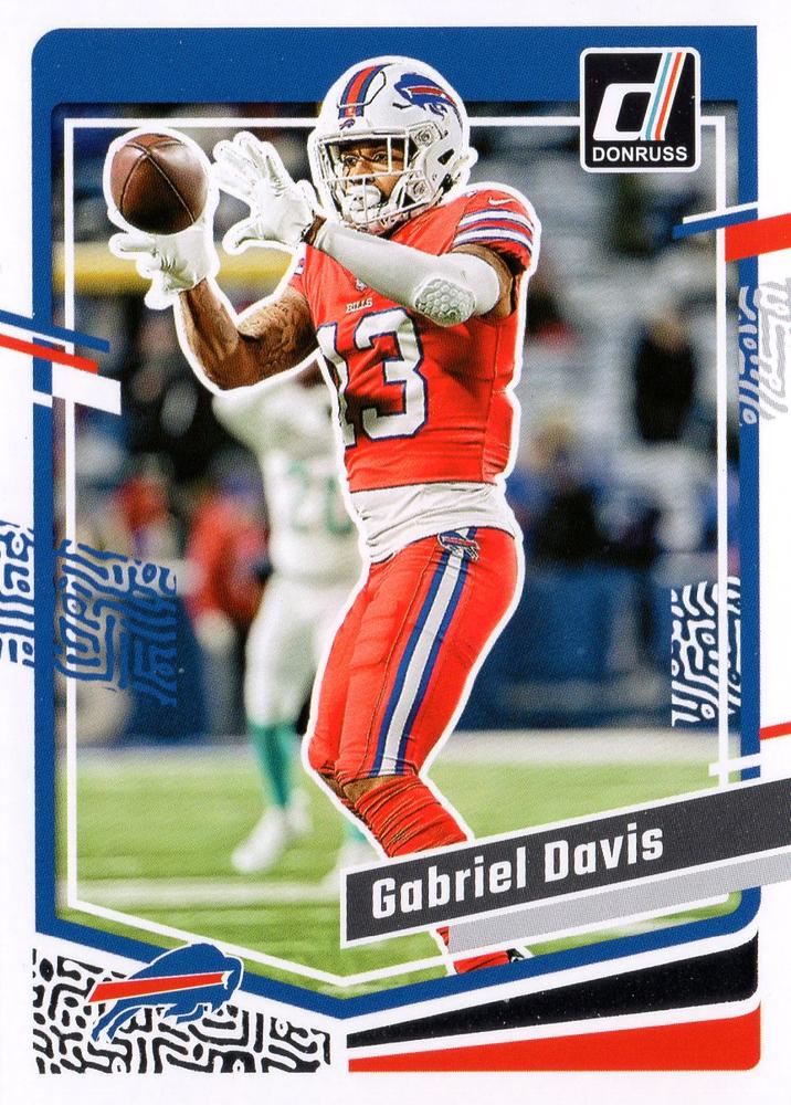 #29 Gabriel Davis - Buffalo Bills - 2023 Donruss Football