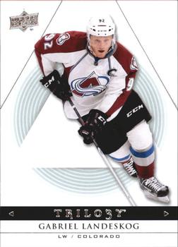 #29 Gabriel Landeskog - Colorado Avalanche - 2013-14 Upper Deck Trilogy Hockey