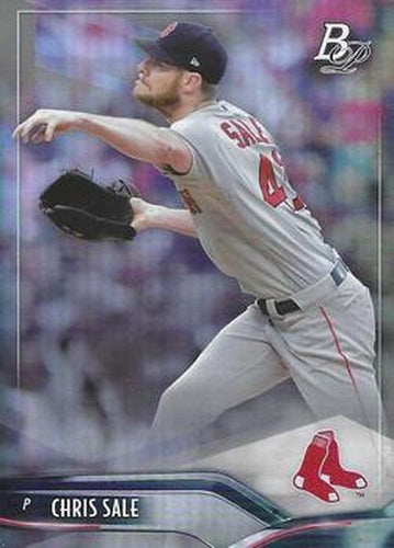 #29 Chris Sale - Boston Red Sox - 2021 Bowman Platinum Baseball