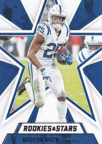 #29 Marlon Mack - Indianapolis Colts - 2020 Panini Rookies & Stars Football