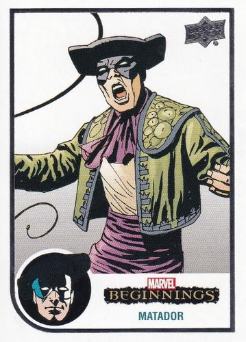 #29 Matador - 2022 Upper Deck Marvel Beginnings