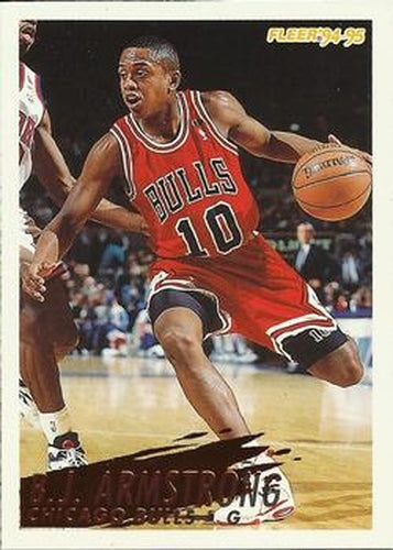 #29 B.J. Armstrong - Chicago Bulls - 1994-95 Fleer Basketball