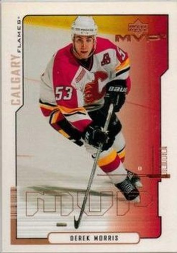 #29 Derek Morris - Calgary Flames - 2000-01 Upper Deck MVP Hockey