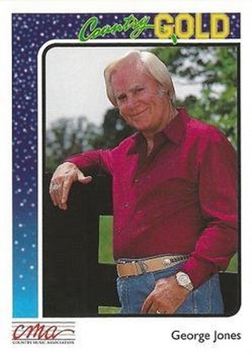 #29 George Jones - 1992 Sterling Country Gold