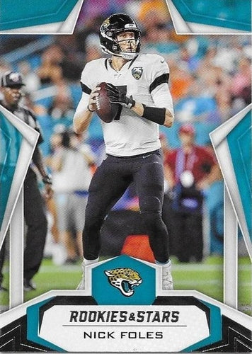 #29 Nick Foles - Jacksonville Jaguars - 2019 Panini Rookies & Stars Football