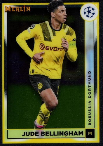 #29 Jude Bellingham - Borussia Dortmund - 2022-23 Merlin Chrome UEFA Club Competitions Soccer