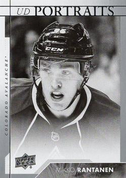 #P-29 Mikko Rantanen - Colorado Avalanche - 2017-18 Upper Deck - UD Portraits Hockey