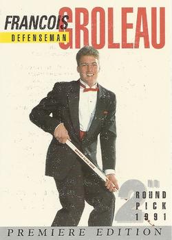 #29 Francois Groleau - 1991 Arena Draft Picks French Hockey