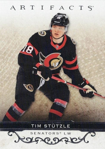 #29 Tim Stutzle - Ottawa Senators - 2021-22 Upper Deck Artifacts Hockey