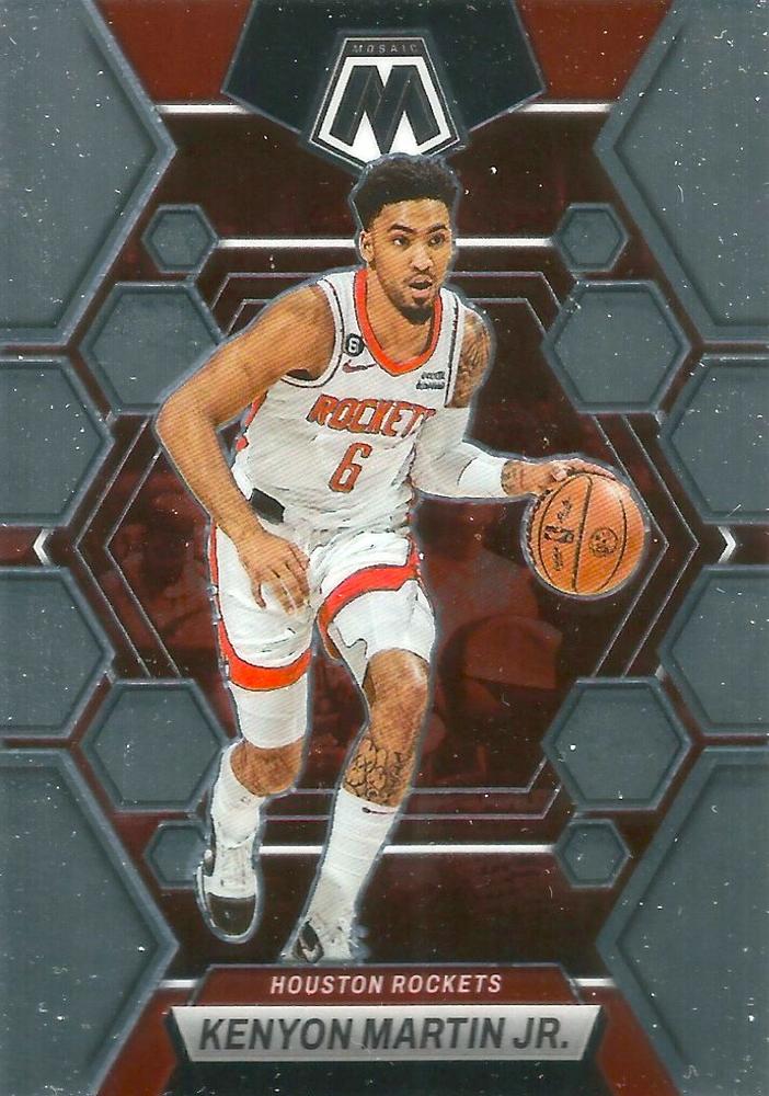 #29 Kenyon Martin Jr. - Houston Rockets - 2022-23 Panini Mosaic Basketball