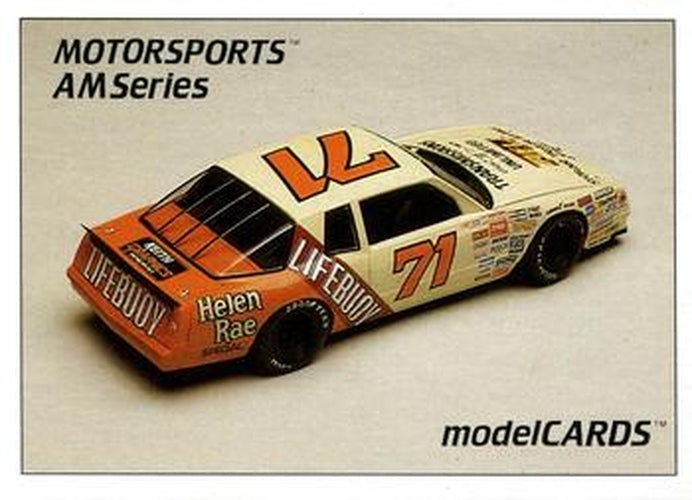 #29 Dave Marcis' Car - Marcis Auto Racing - 1992 Motorsports Modelcards AM Series Racing