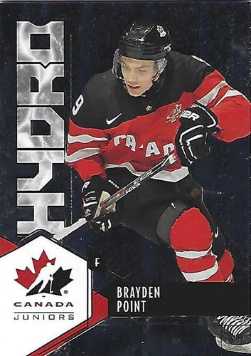 #H-29 Brayden Point - Canada - 2015 Upper Deck Team Canada Juniors - Hydro Hockey