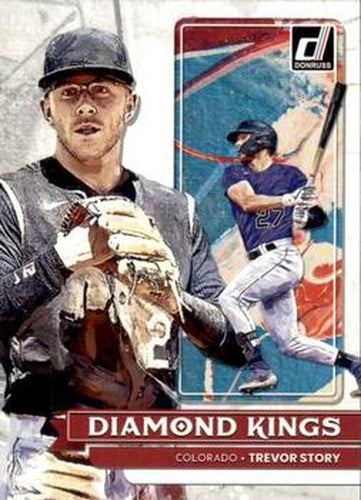 #29 Trevor Story - Colorado Rockies - 2022 Donruss Baseball