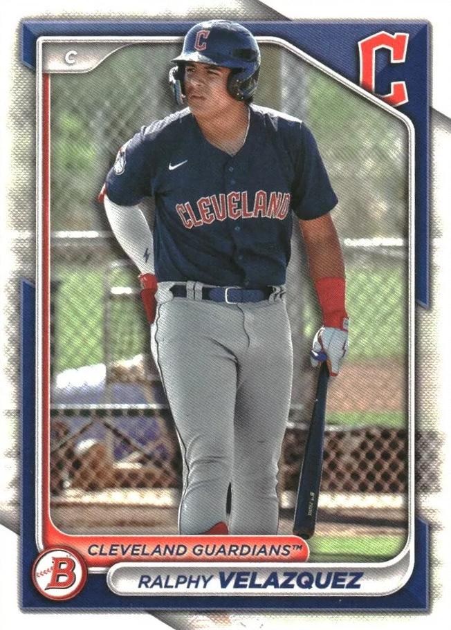 #BP-29 Ralphy Velazquez - Cleveland Guardians - 2024 Bowman - Prospects Baseball