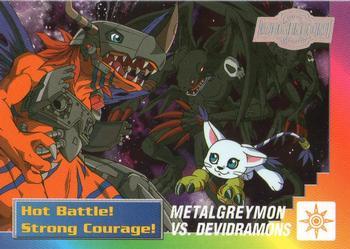 #29of32 MetalGreymon vs. Devidramons - 2000 Upper Deck Digimon Series 2