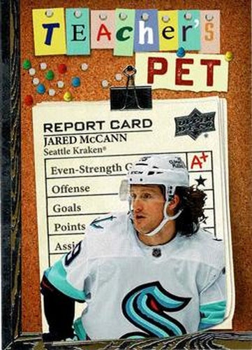 #TP-2 Jared McCann - Seattle Kraken - 2023-24 Upper Deck - Teacher's Pet Hockey
